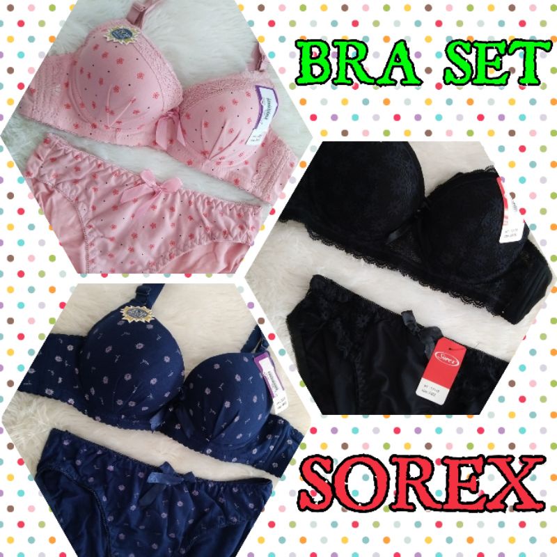 BRA SET WANITA / BH SET SOREX SUPER SOFT SOREX 33465 + CELANA DALAM COTTON SUPER SOFT