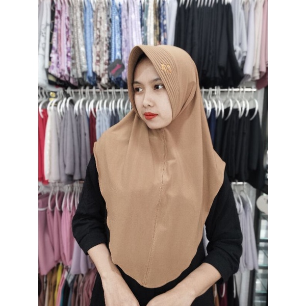 ☀️cahaya acc☀️ Hijab instan jersey