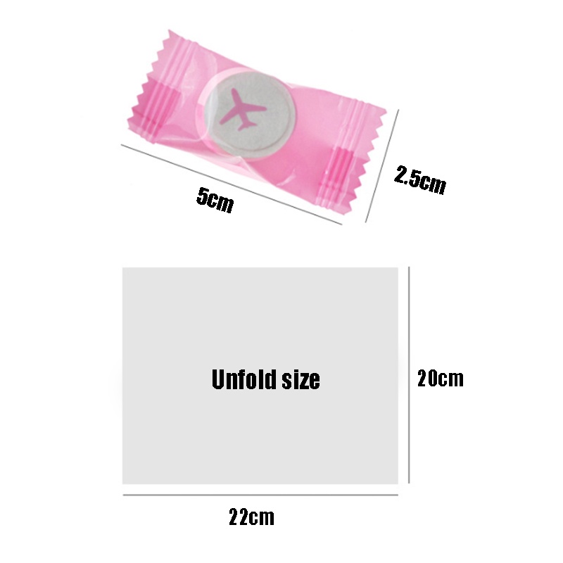 Tisu Wajah Portable Ukuran 24x30cm Tisu Wajah Mini Tissue Premium Bahan Kapas Lembut Untuk Traveling F871