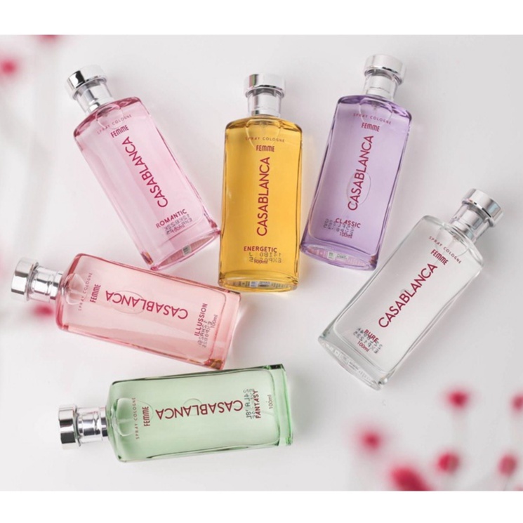 Casablanca Spray Femme/Homme Parfum 100ml - Botol Kaca