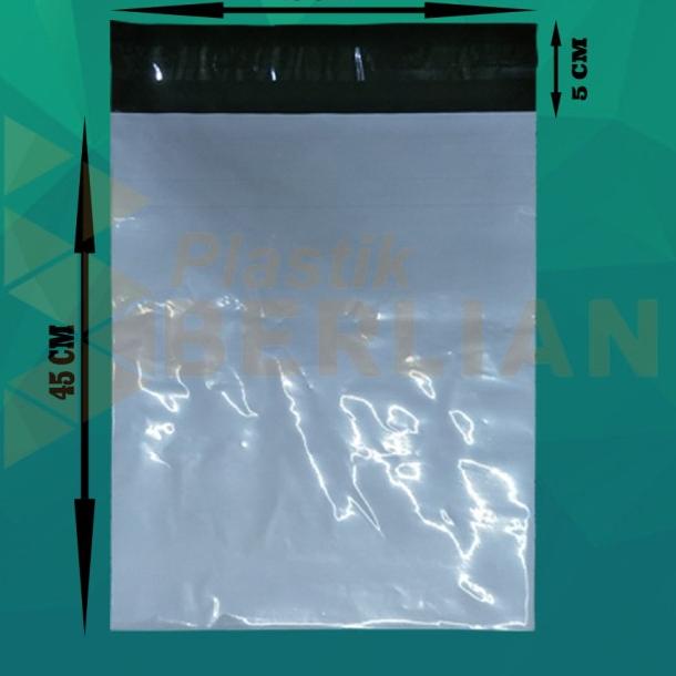 

Plastik Amplop Packaging Polymailer Polybag 25 x 45 isi 100 White