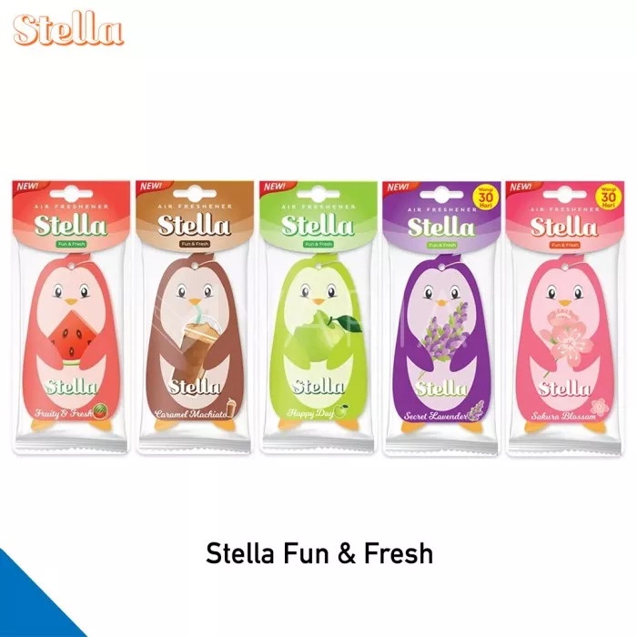 STELLA FUN &amp; FRESH PARFUM MOBIL PENGHARUM RUANGAN Beli 1 Gratis 1