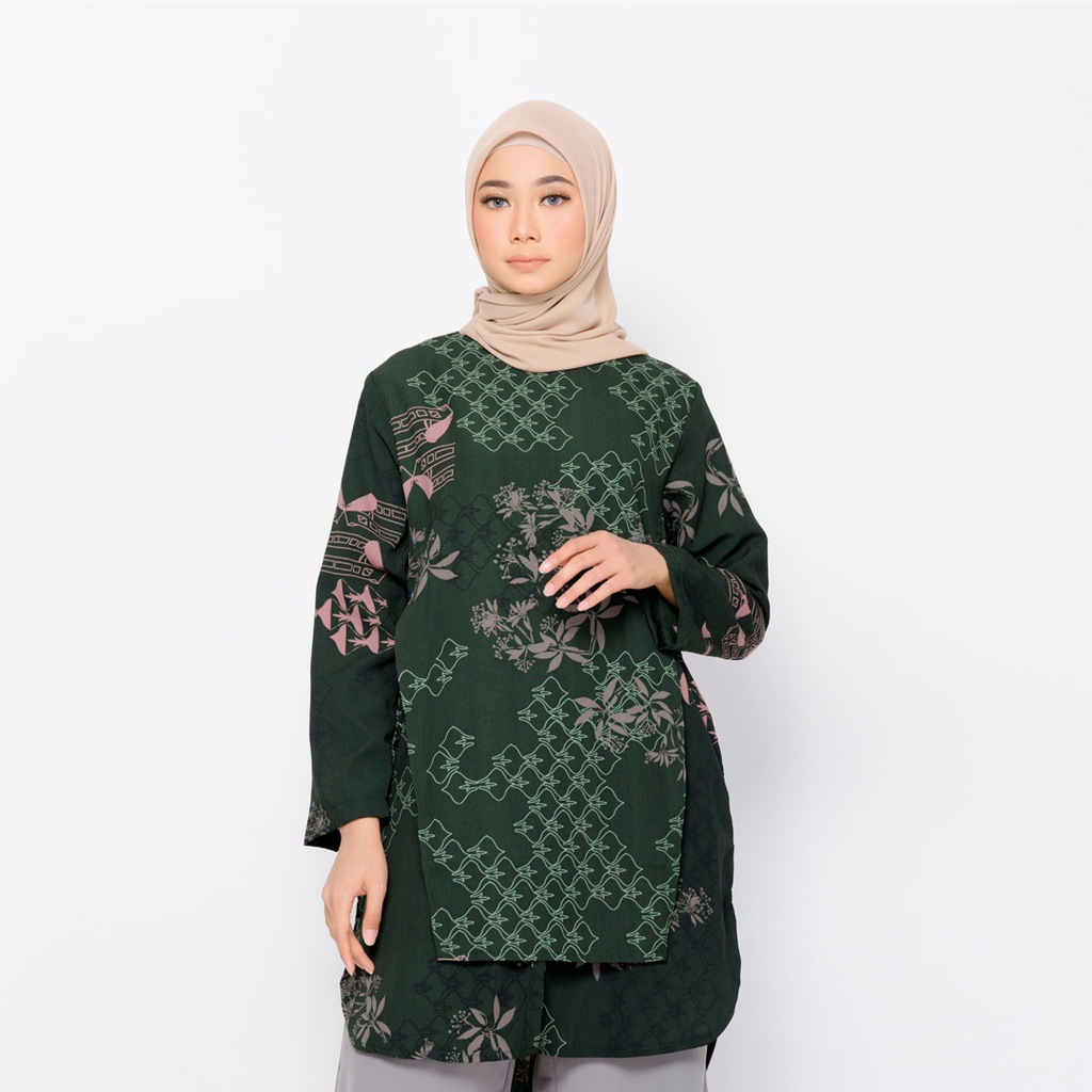 ZM Zaskia Mecca - Gina Emerald Tunik - Jelita Indonesia - Edisi Palembang