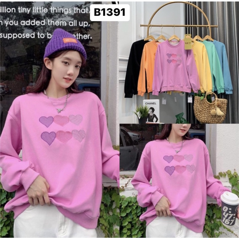 FW B1391 Sweater Tebal Import Premium