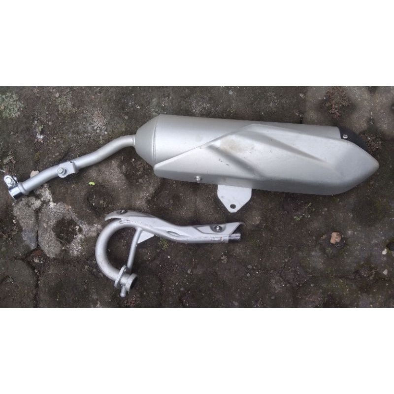 Knalpot KLX BF standar original