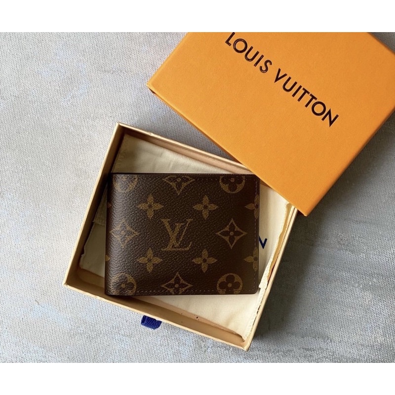LV Slender Monogram Men Wallet