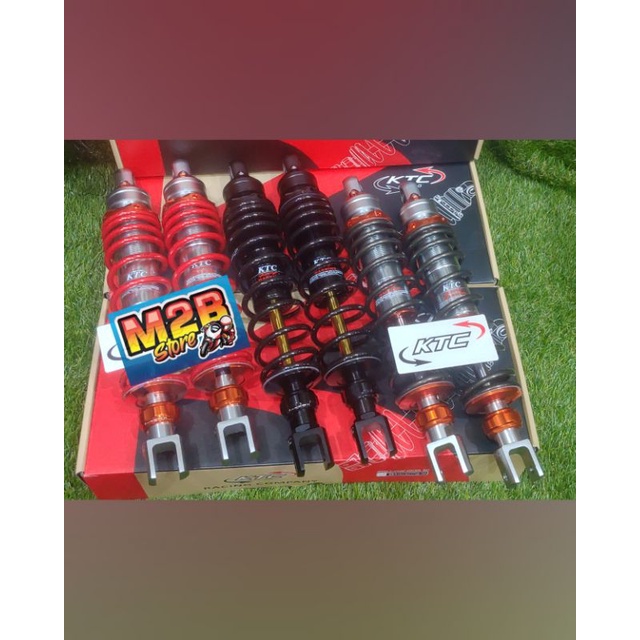 Shockbreaker Shock Belakang KTC kitaco Racing NON Tabung Original Clik klik Rebound Adjustable Razor