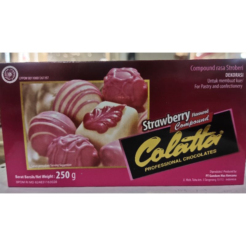 

Barkat - Collata 250 gr Starwberry dan White