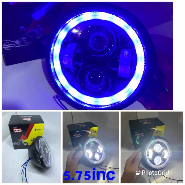 lampu depan motor daymaker angle eye