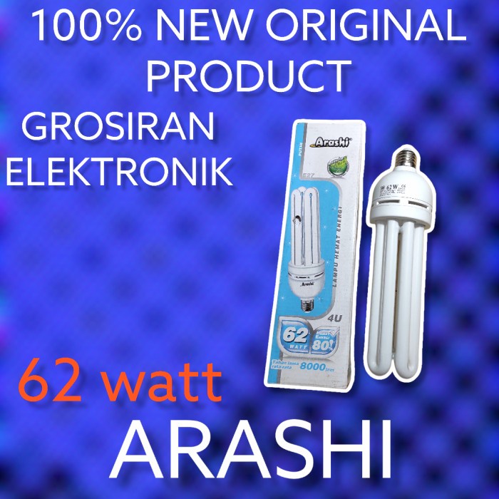 Lampu Arashi 62Watt 62 Watt Putih 4U