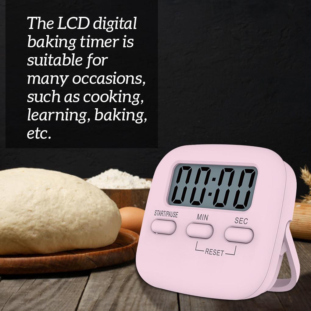 Timer Masak Dapur LCD Display Baking Digital Device Timer Waktu Nyaring