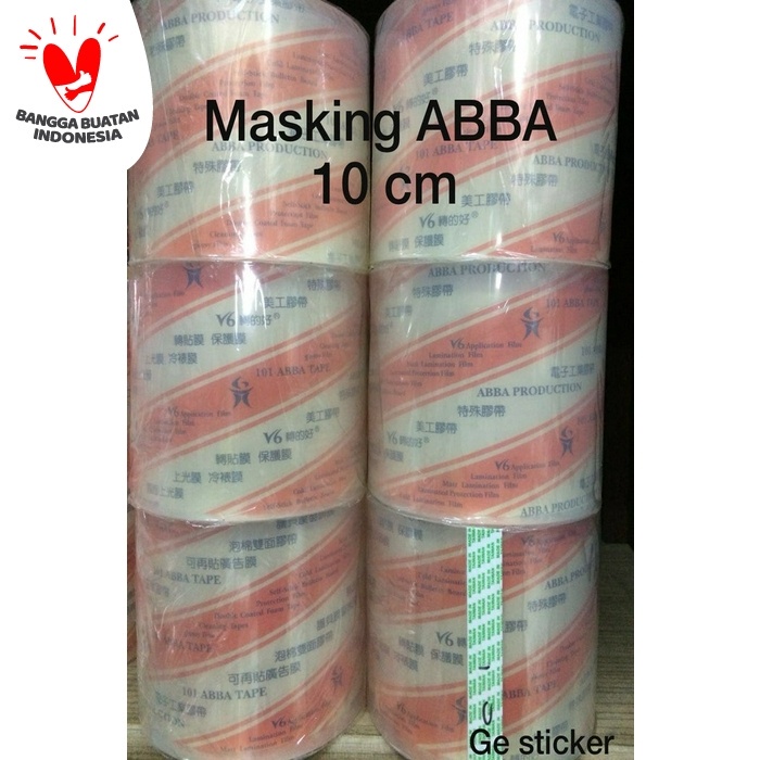 

Perekat Transfer / Masking Tape Abba 10 Cm