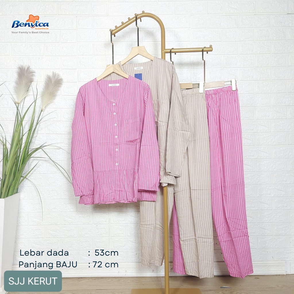 BAJU TIDUR PIYAMA KATUN RAYON ALL SIZE BANYAK MOTIF AMR