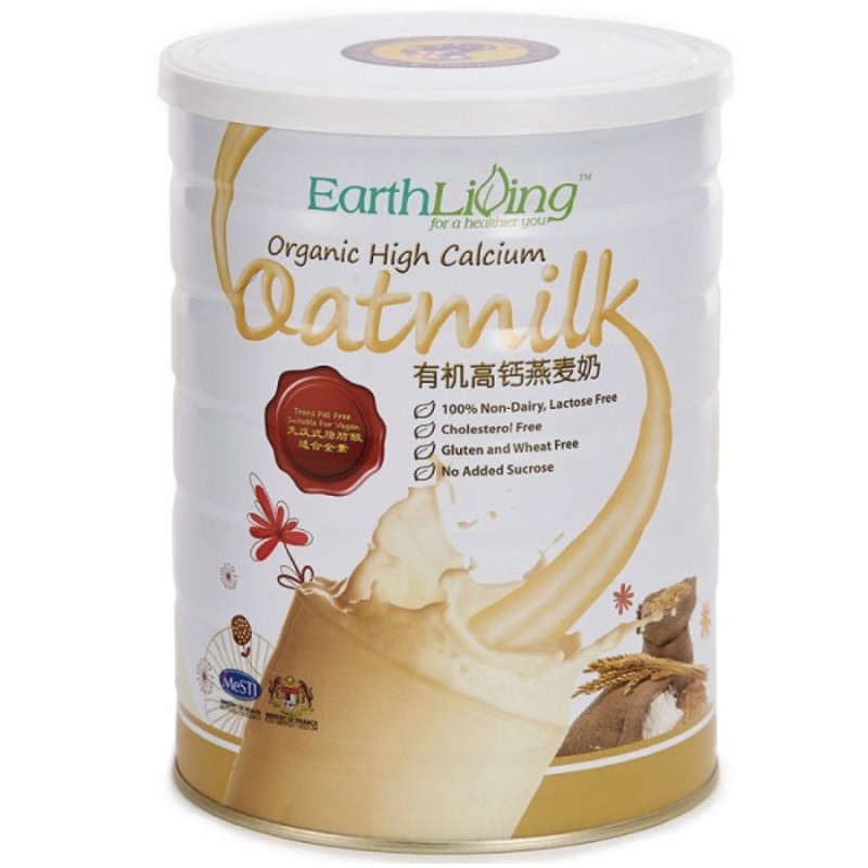 

Earth Living Organic High Calcium Oatmilk Powder