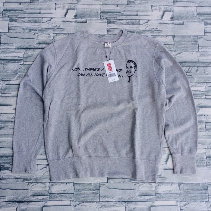 Sweater Pria Uniqlo  Original/Crewneck pria murah