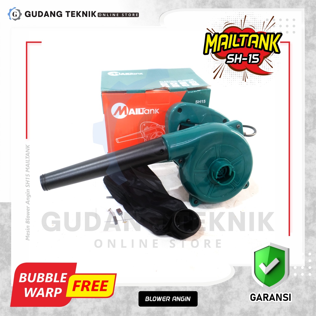 Mesin Blower Angin SH15 MAILTANK / Blower Peniup Tiup Angin Tangan Listrik  SH 15 - Hand Blower Electric Elektrik SH-15