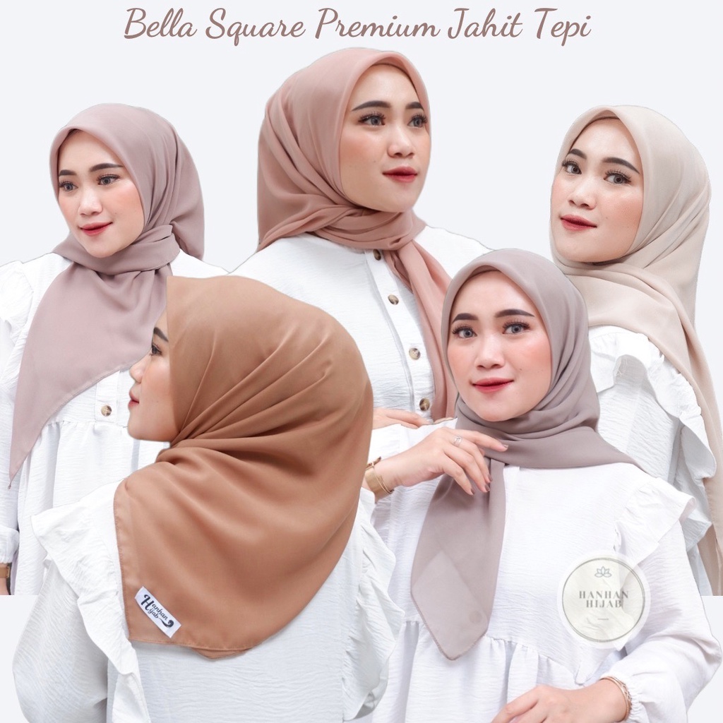 BELLA SQUARE PREMIUM JAHIT TEPI / SEGIEMPAT BELLA PREMIUM