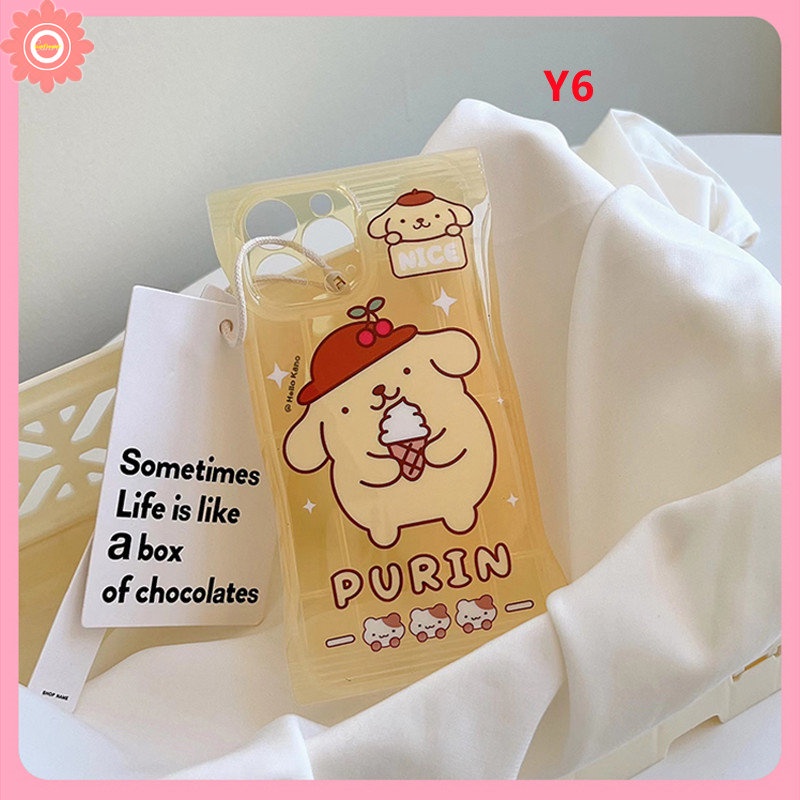 Soft Case TPU Motif Kartun Pochacco Melody Untuk IPhone 11 12 13 14 Pro Max 7 Plus XR 7 6 6s 8 Plus X Xs Max SE 2020
