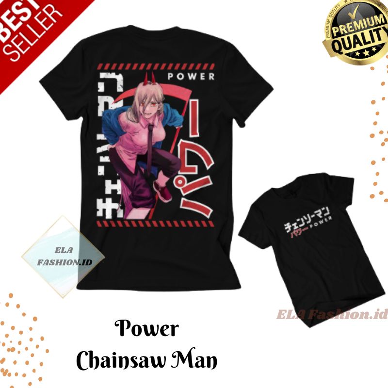 Kaos Power Chainsaw Man Anime Manga