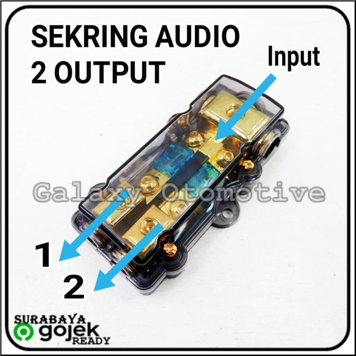 Sekring Audio Gold - 1 Input to 2 Output