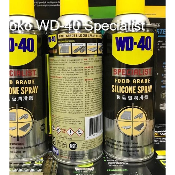 WD40 Food Grade Silicone Spray/WD 40 Food Grade Silicone Spray