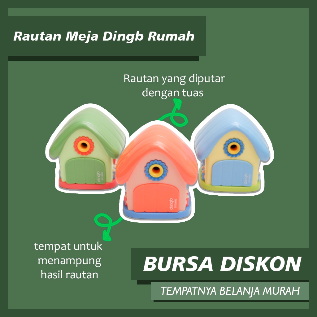 

Rautan Meja Dingb Rumah Serutan Sharpener Pengserut Bentuk Home Tabung Putar