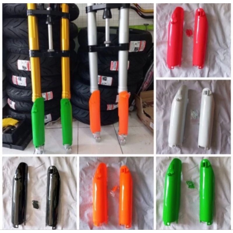 cover shock depan usd Real jump MGV Delkevic Expedition Hutech protaper SX