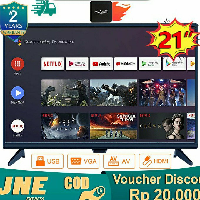 Produk Terbaru Smart Tv Set 21Inch Conzu Tv