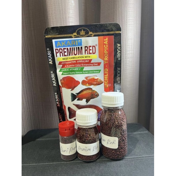 Pelet AKARI Premium Red Cichlid