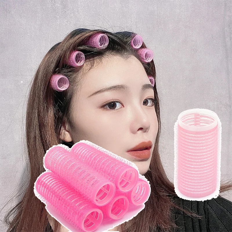Roller Pengeriting Rambut Self Grip Bahan Silk Ukuran 4.8