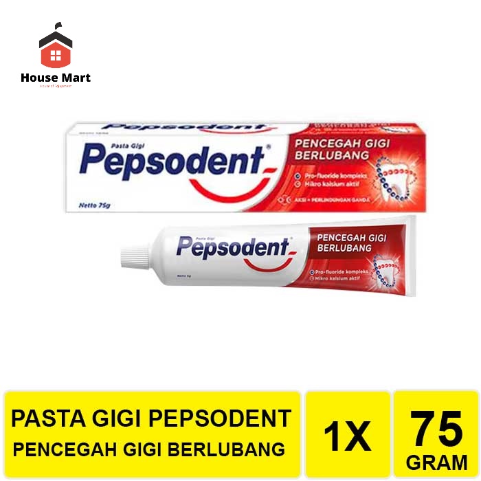 Pasta Gigi Pepsodent Odol Pepsodent Pemutih dan Pencegah Gigi Berlubang