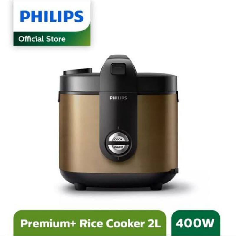 Rice Cooker Philips 2 Liter HD3138 Magic Com PHILIPS HD-3138/32 - Red Pro Ceramic Plus Bakuhanseki