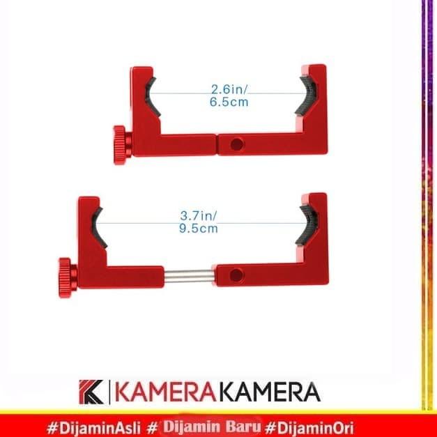 ULANZI IRON MAN 2S ST-02S 65MM to 95MM Tripod Phone Holder SILVER
