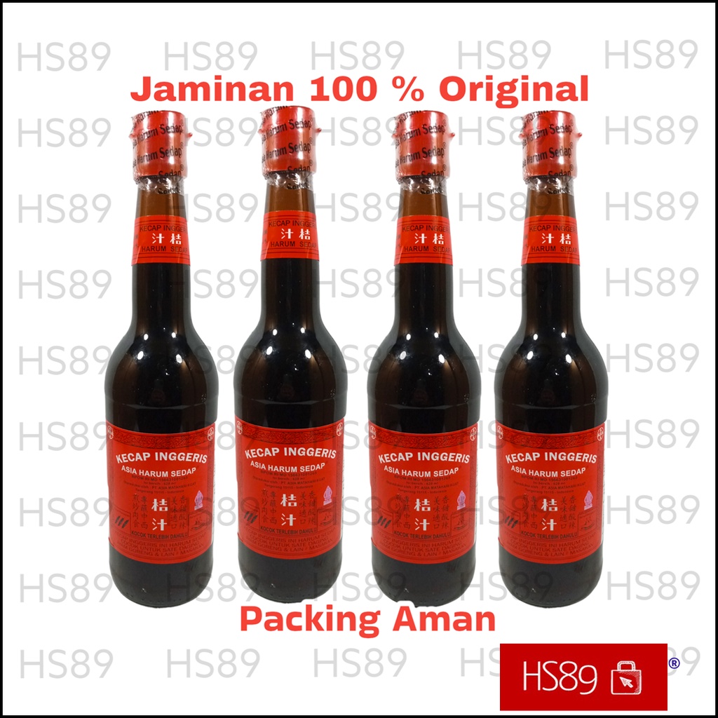 

Kecap Inggris Sauce Inggris ASLI Asia Harum Sedap 620 ml