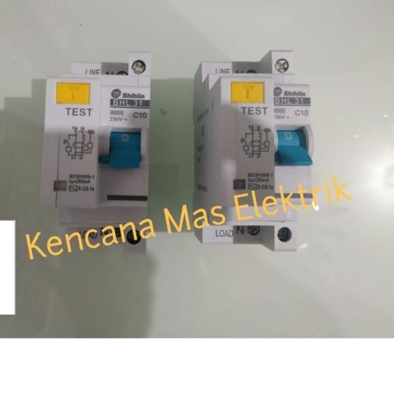 ELCB/RCCB SHIHLIN 1P+N 6A 30mA
