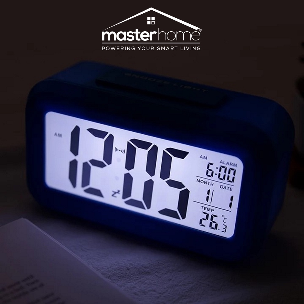 IG - Jam Weker | Digital Clock Alarm LED | Smart Clock LED | Table Clock