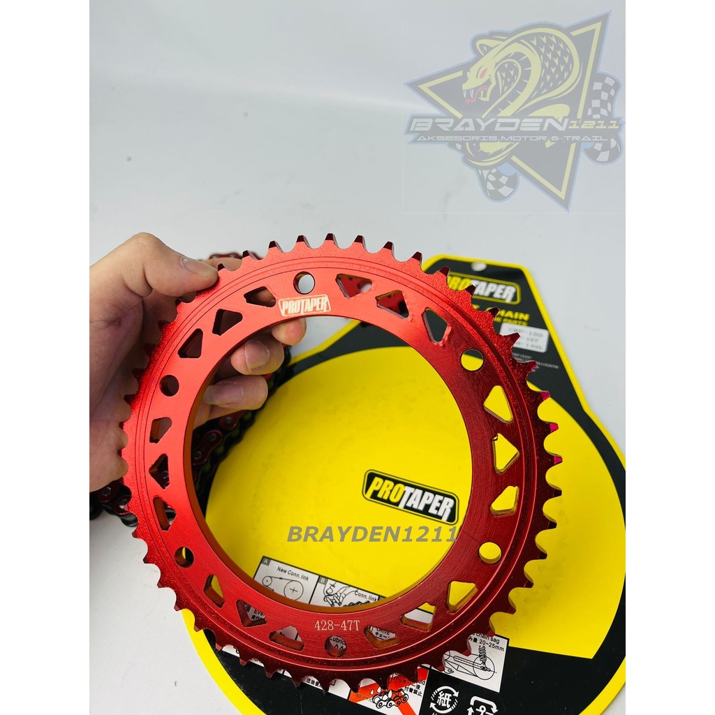 Gear crf 150L / Gear set warna crf 150 / Gear warna crf protaper / gear sss crf150