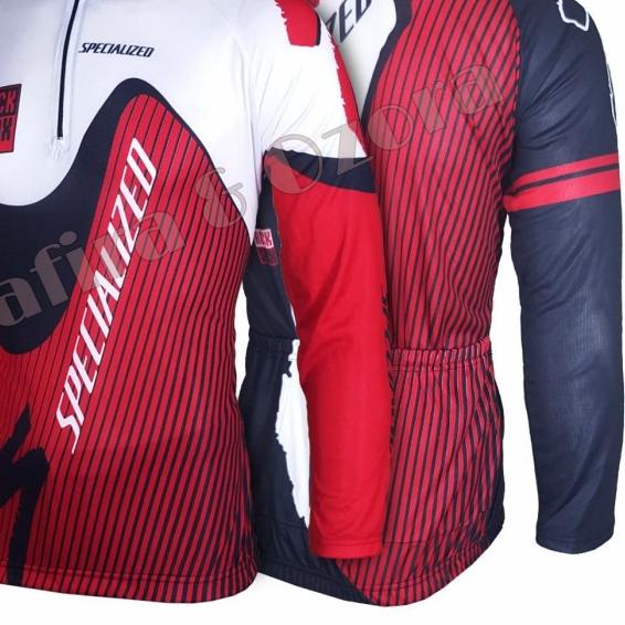 Jersey sepeda gowes/baju sepeda gowes/pakaian sepeda/sepeda lipat/RB - L/S spz mrh 01, S
