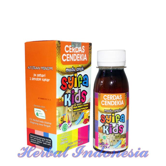 

BIG SALE MADU ANAK SYIFA KIDS CERDAS CENDEKIA ISI 100ML -MADU KECERDASAN ANAK SALE