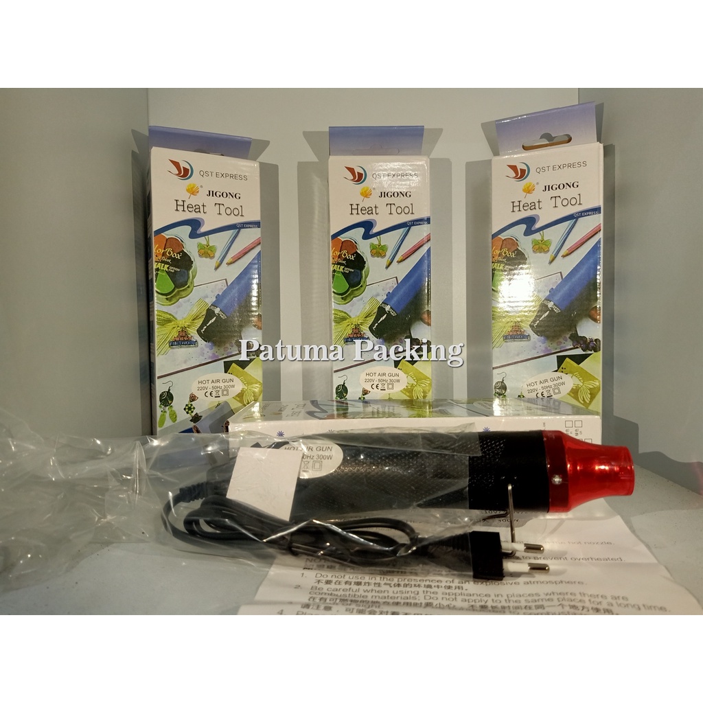 HEAT GUN / SRINKING PEMANAS KARET BAKAR DAN SEGEL PLASTIK / HOT GUN