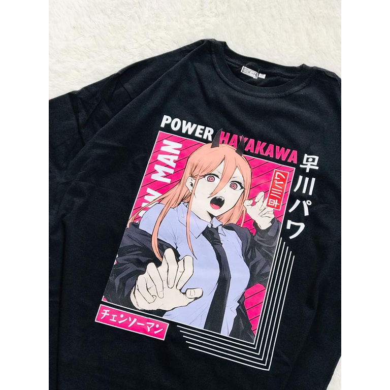 Tshirt Power Ultimate Anime Manga Chainsaw Man Premium Unisex