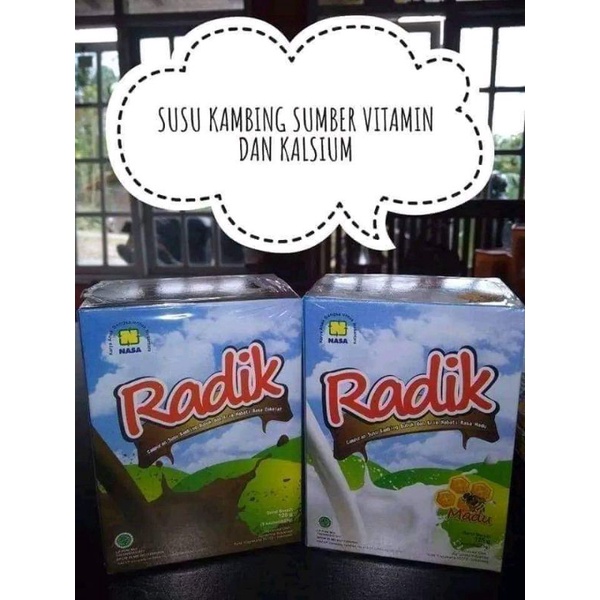 

radik, susu plus coklat &madu
