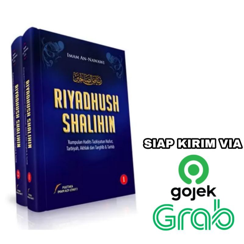 Kitab Riyadhush Shalihin 1 Set (2 Jilid) - Pustaka Imam Asy Syafi'i - Imam An Nawawi - Kumpulan Hadi