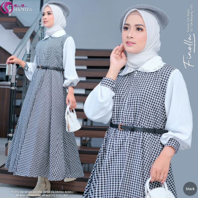 DALMI, FINOLLA Midi dress Ori by Shofiya