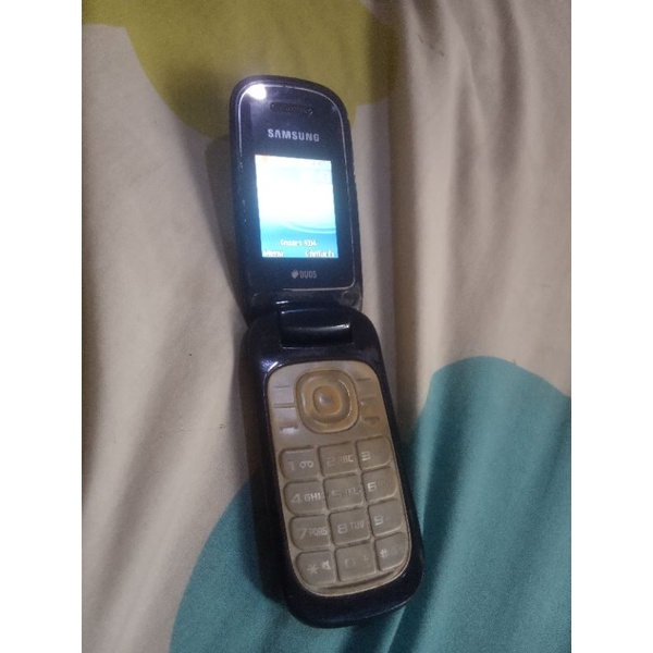 Jual samsung flip 1272 caramel dual gsm resmi | Shopee Indonesia