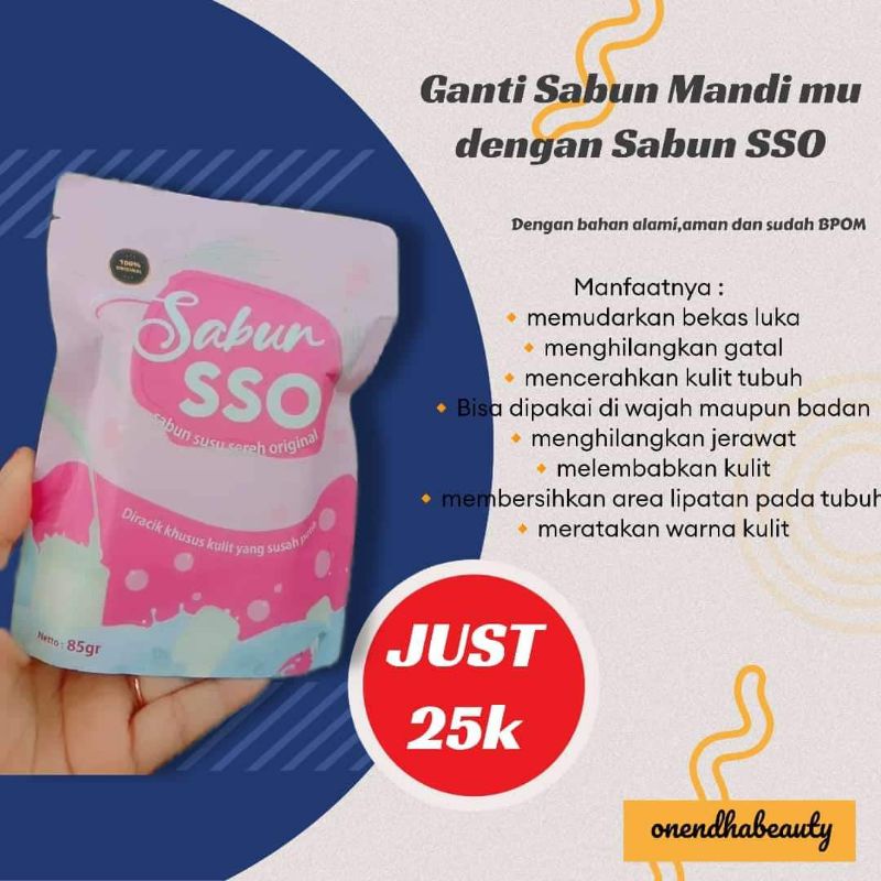 SABUN SSO (Susu Sereh Original)