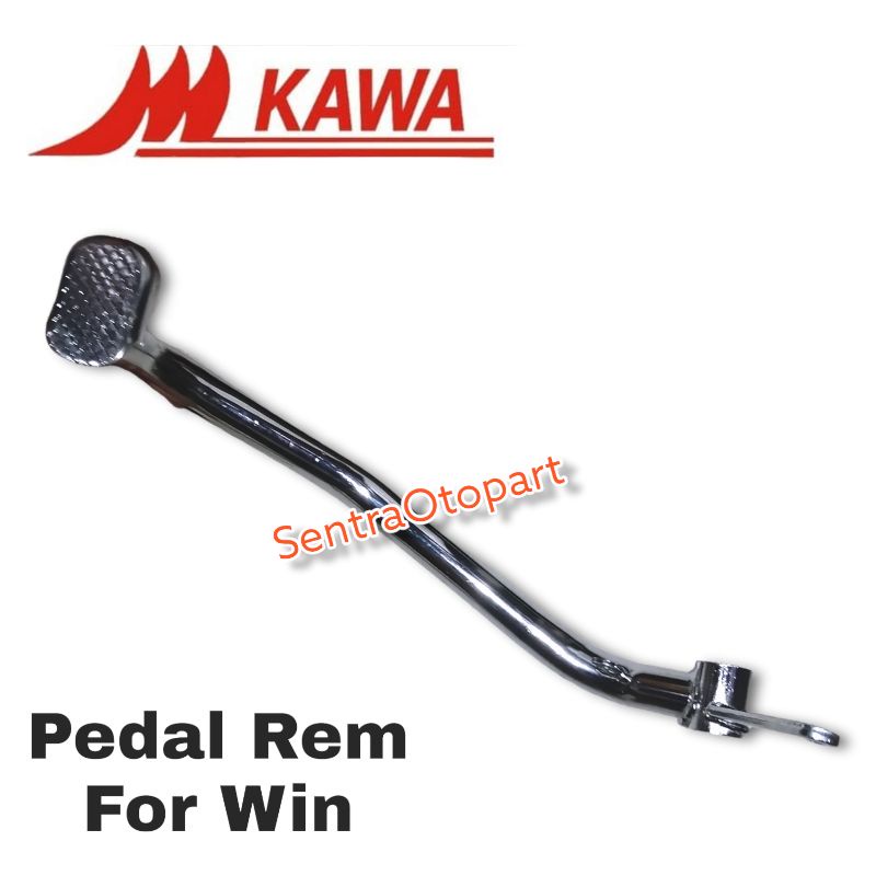 Pedal injekan rem belakang win