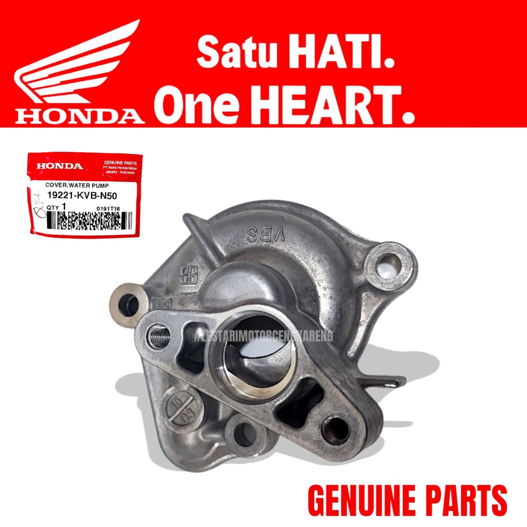 COVER WATER PUMP VARIO TECHNO 110 KARBU ASLI ORIGINAL 19221-KVB-N50