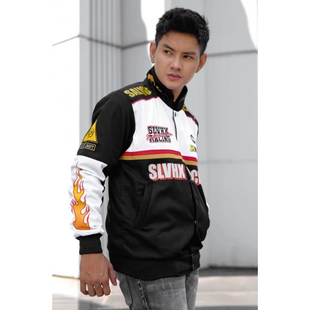 Jaket Nascar Vintage Pria Pro 01 - Nascar Jacket Vintage Memphis - NSCR.CF SW, M