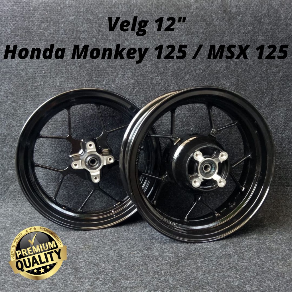 Velg 12' Honda Monkey 125 / MSX 125